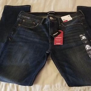 Express Skinny Mid Rise Jeans